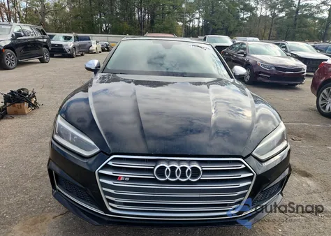 2018 Audi S5 Premium Plus z USA, uszkodzony, nr VIN WAUP4AF57JA032447